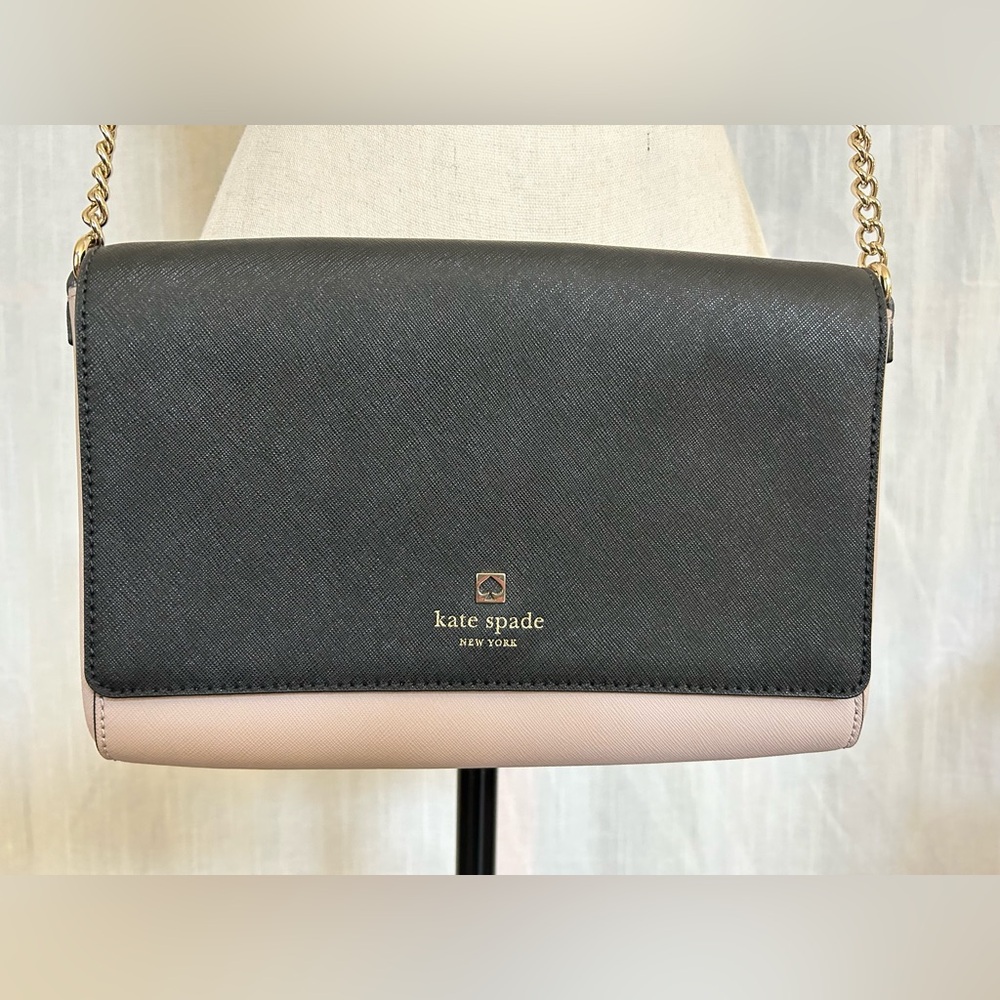 Authentic Kate Spade Crossbody Purse Two Tone Colors